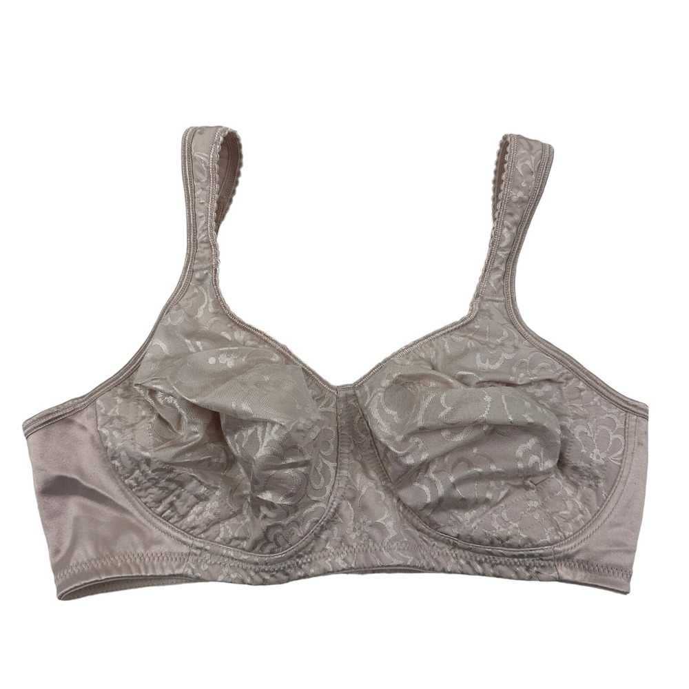 Playtex 18 Hour Ultimate Lift & Support Wireless Bra #4745 Light Pink Sz 38D